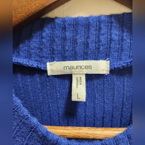 Maurices Long Sleeve Crew Neck Top - Picture 4 of 5